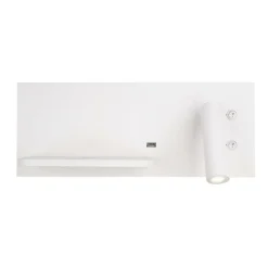 Sklep Kaja Kinkiet z USB i ładowarką indukcyjną MX W0291L SUPERIOR | Kaja* Lampy Led