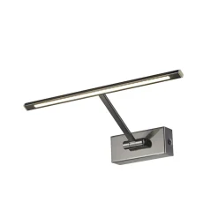 Sklep Kaja Kinkiet ze światłem LED 34cm AZ2643 MONALISA BLACK CHROME | Kaja* Lampy Led