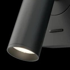 Sklep Kaja Kinkiet ze światłem LED, do sypialni C039WL-L3B3K MIRAX | Kaja* Lampy Led