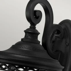 Sklep Kaja Kinkiet zewnętrzny na 3 żarówki FE-EB2-L-BLK z serii ENGLISH BRIDLE* Kinkiety Ogrodowe