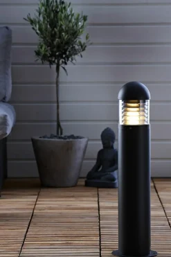 Sklep Kaja Klasyczna czarna lampa ogrodowa duży gwint 102571 | Kaja Oświetlenie* Lampy Ogrodowe Stojące