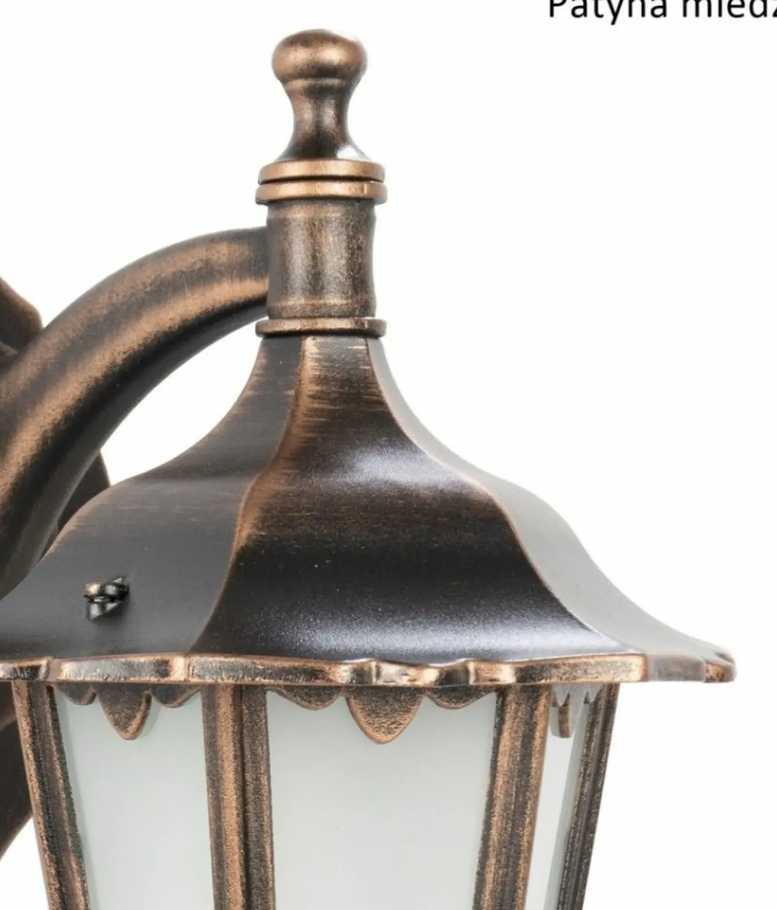 Sklep Kaja Klasyczna lampa ścienna, elewacyjna K 3012/1/M z serii RETRO MIDI | Kaja Oświetl* Kinkiety Ogrodowe