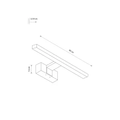 Sklep Kaja Klasyczna lampa LED nad lustro 40cm 4000K 10683 CEZANNE LED | Kaja* Lampy Led