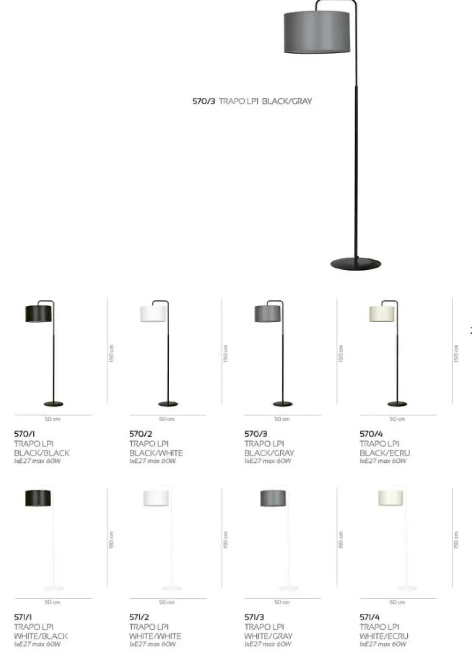 Sklep Kaja Klasyczna lampa podłogowa z abażurem 570/1 TRAPO | Kaja Oświetlenie* Lampy Podłogowe Z Abażurem|Tradycyjne Lampy Podłogowe