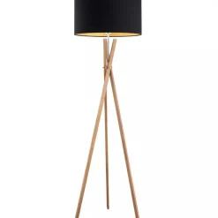 Sklep Kaja Klasyczna lampa podłogowa, trójnóg do salonu AL 9282 ASTER | Kaja* Lampy Podłogowe Z Abażurem