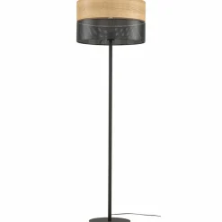 Sklep Kaja Klasyczna lampa podłogowa z abażurem boho TK 5123 z serii NICOL | Kaja* Lampy Podłogowe Z Abażurem