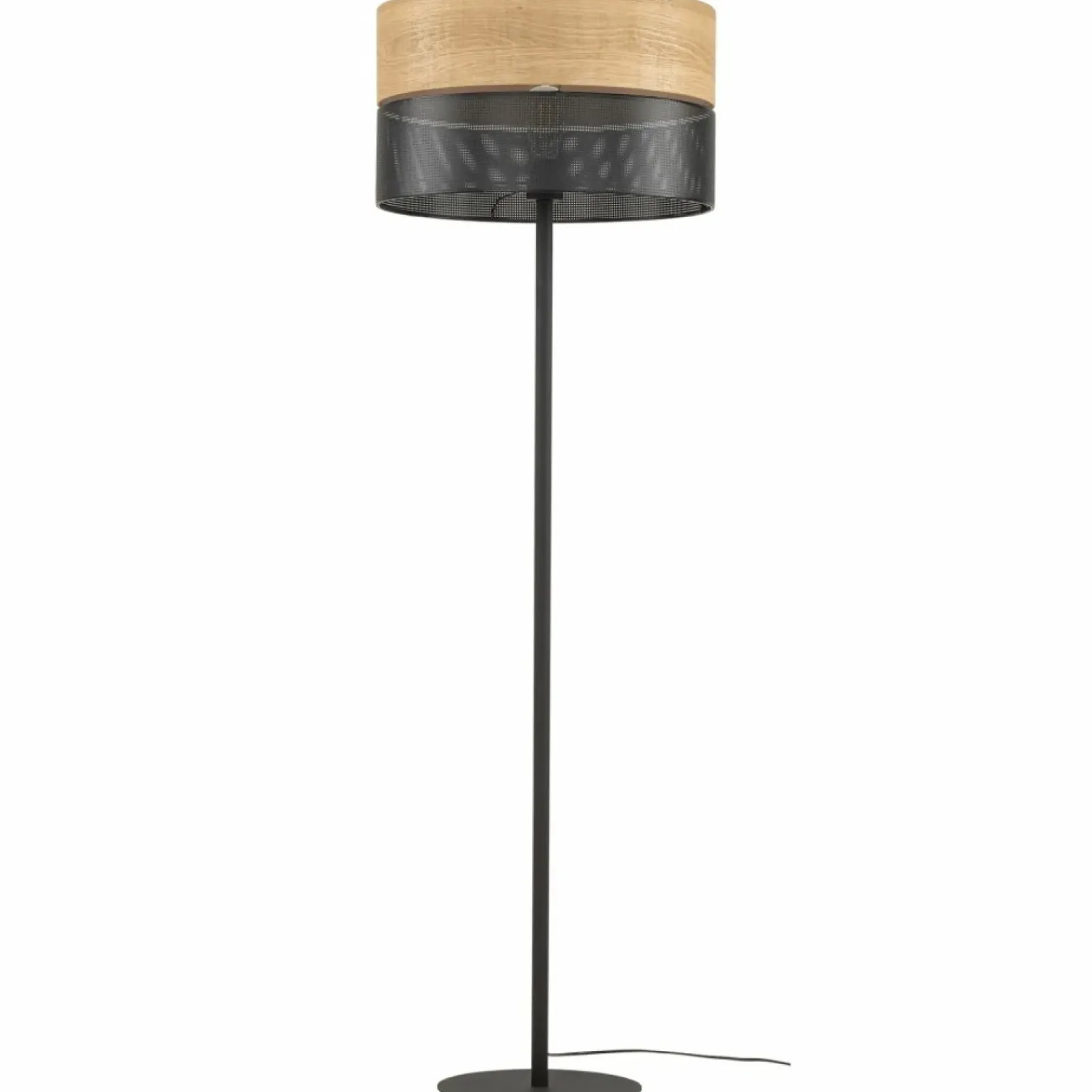 Sklep Kaja Klasyczna lampa podłogowa z abażurem boho TK 5123 z serii NICOL | Kaja* Lampy Podłogowe Z Abażurem