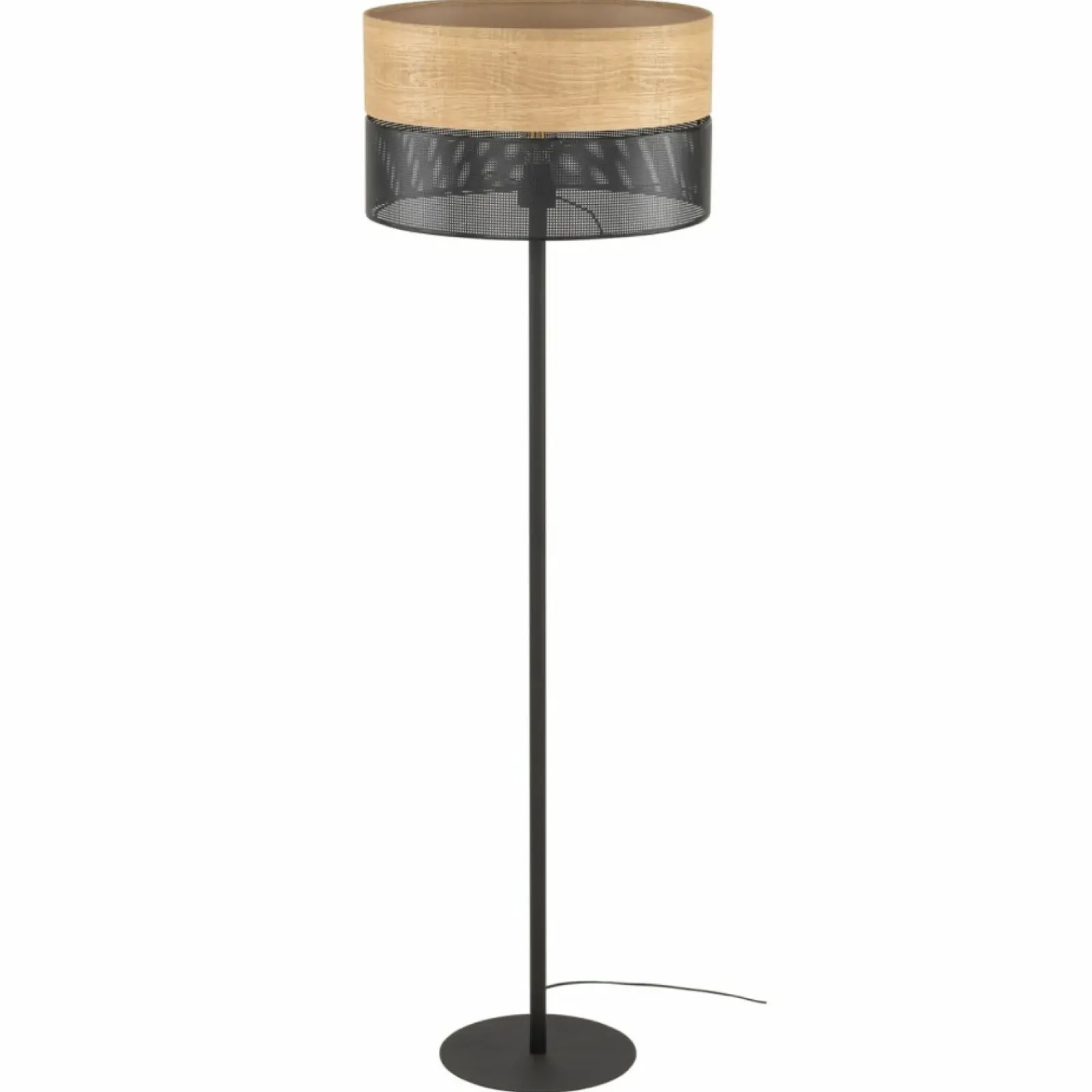 Sklep Kaja Klasyczna lampa podłogowa z abażurem boho TK 5123 z serii NICOL | Kaja* Lampy Podłogowe Z Abażurem