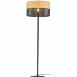 Sklep Kaja Klasyczna lampa podłogowa z abażurem boho TK 5123 z serii NICOL | Kaja* Lampy Podłogowe Z Abażurem