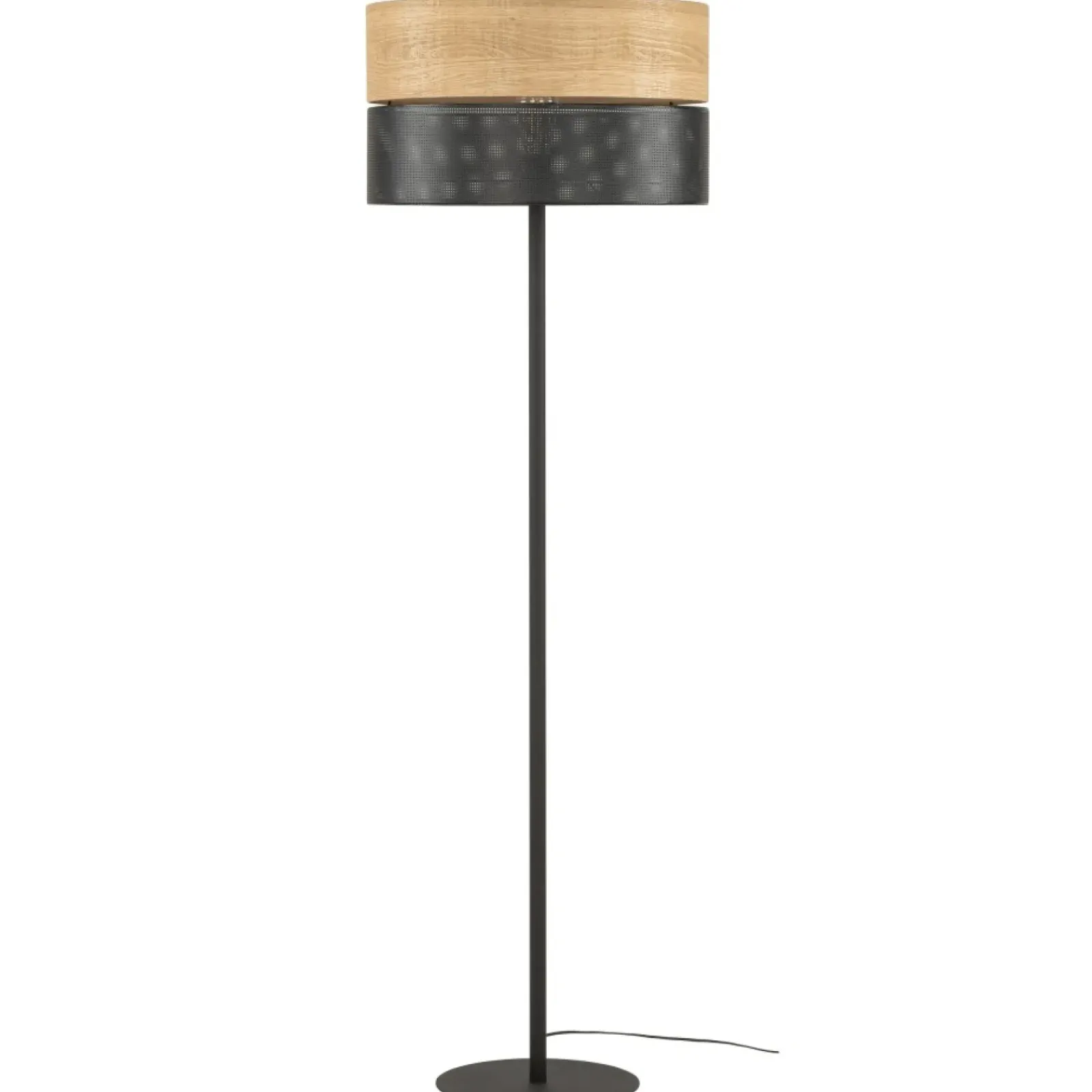 Sklep Kaja Klasyczna lampa podłogowa z abażurem boho TK 5123 z serii NICOL | Kaja* Lampy Podłogowe Z Abażurem