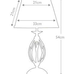 Sklep Kaja Klasyczna lampa stołowa, nocna ART-TL-AGD-BRASS z serii ARTISAN* Lampki Stołowe Z Abażurem|Tradycyjne Lampki Stołowe