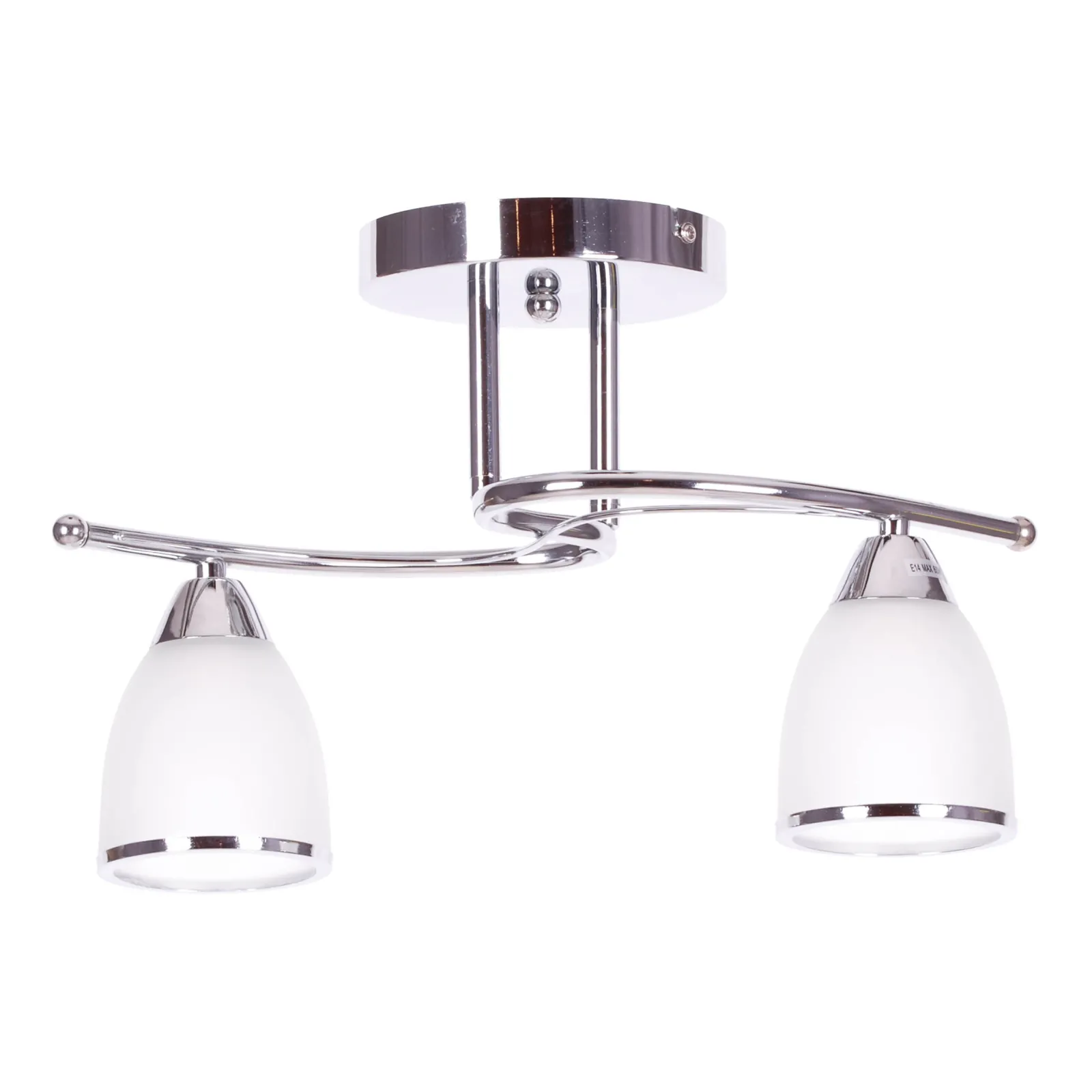 Sklep Kaja Klasyczna lampa sufitowa K-JSL-8090/2 CHR SAMIRA | Kaja Oświetlenie* Randole Tradycyjne|Żyrandole Tradycyjne - Retro