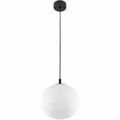 Sklep Kaja Klasyczna lampa wisząca do sypialni ⌀25cm TK 4759 VIBE WHITE | Kaja Store