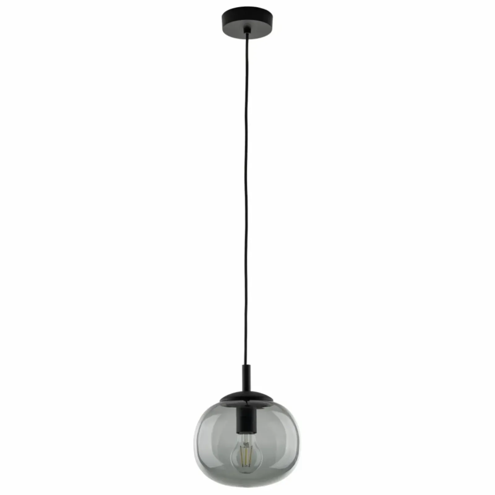Sklep Kaja Klasyczna lampa wisząca do kuchni ⌀20cm TK 5825 VIBE GRAPHITE | Kaja Shop