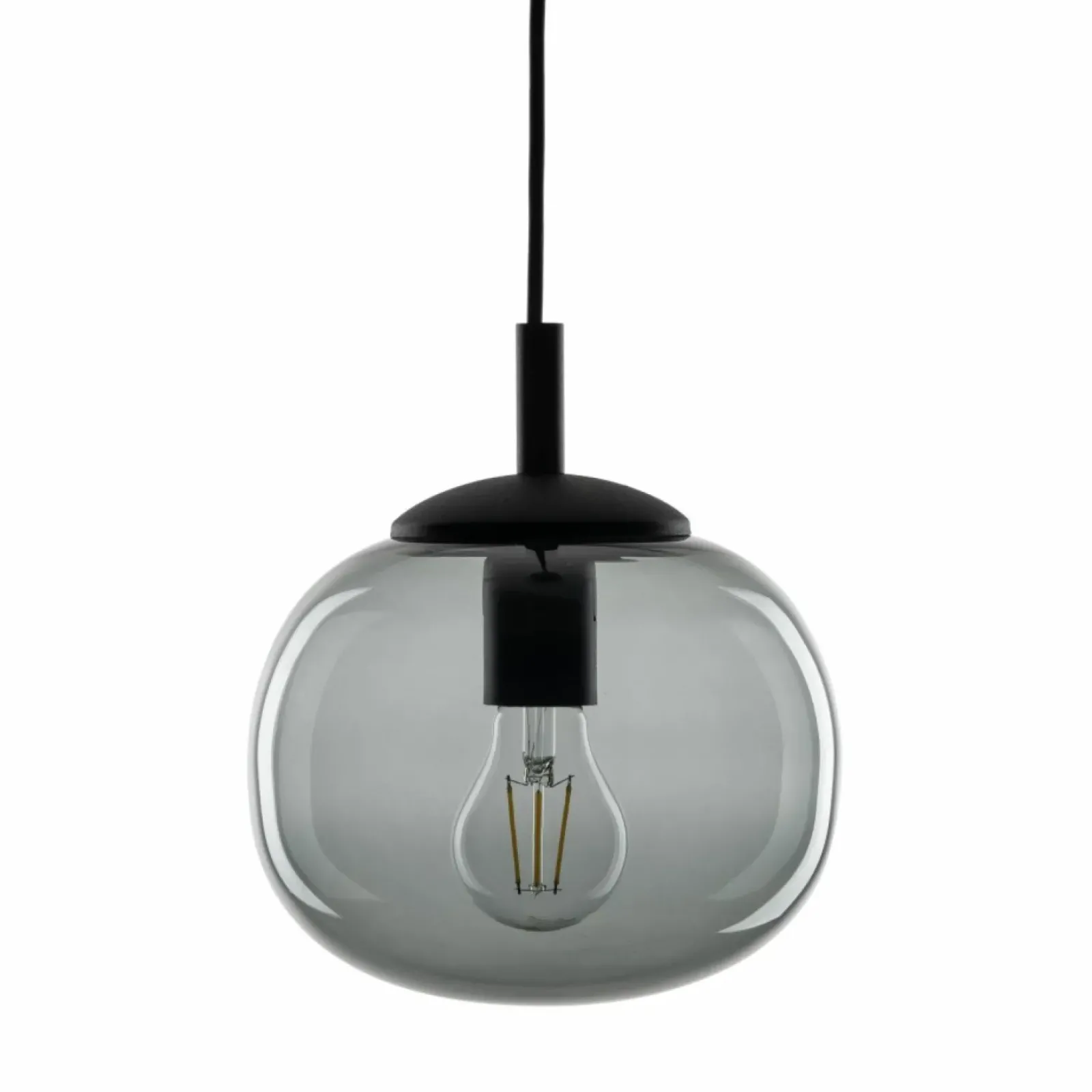 Sklep Kaja Klasyczna lampa wisząca do kuchni ⌀20cm TK 5825 VIBE GRAPHITE | Kaja Shop