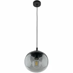 Sklep Kaja Klasyczna lampa wisząca do kuchni ⌀20cm TK 5825 VIBE GRAPHITE | Kaja Shop