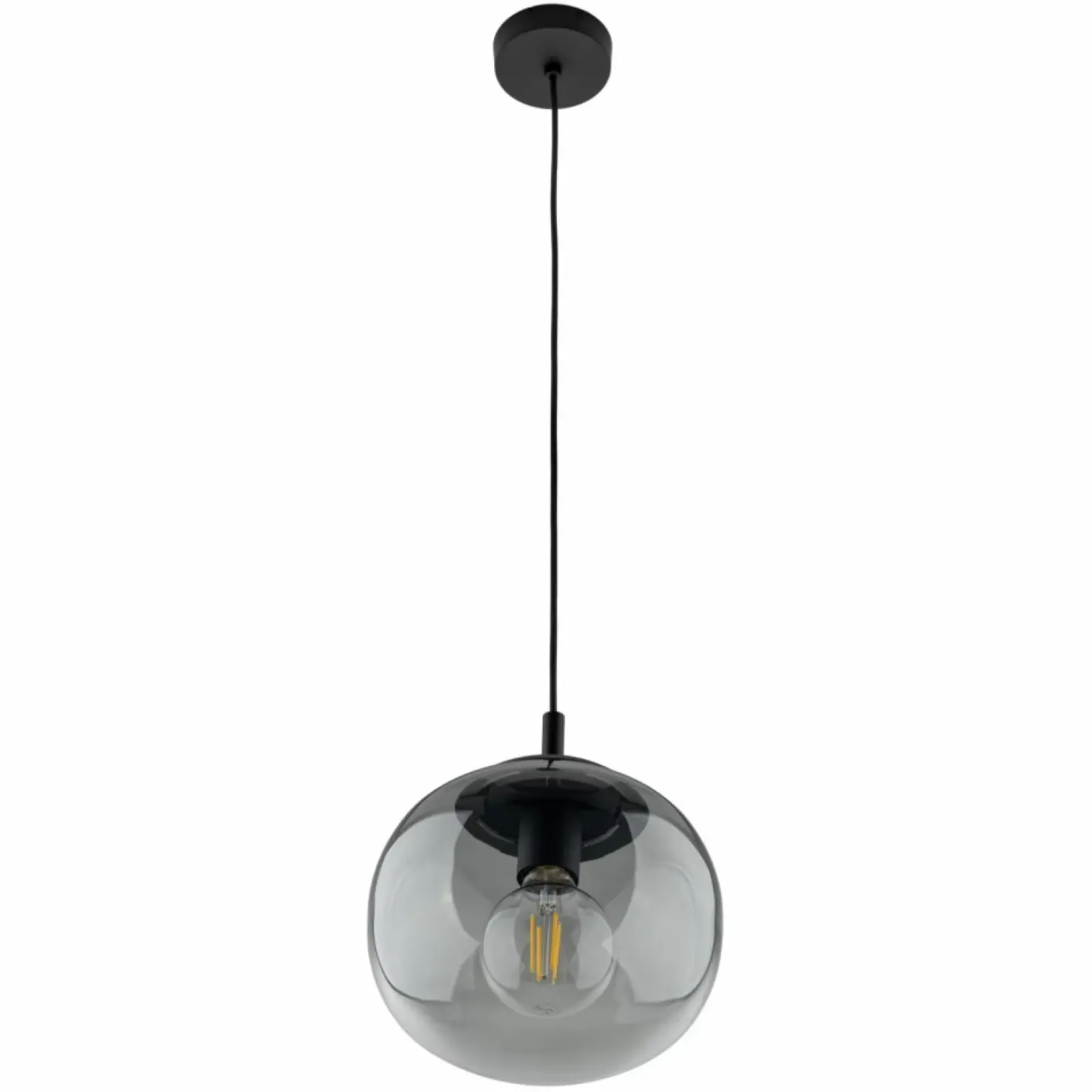 Sklep Kaja Klasyczna lampa wisząca do kuchni ⌀20cm TK 5825 VIBE GRAPHITE | Kaja Shop