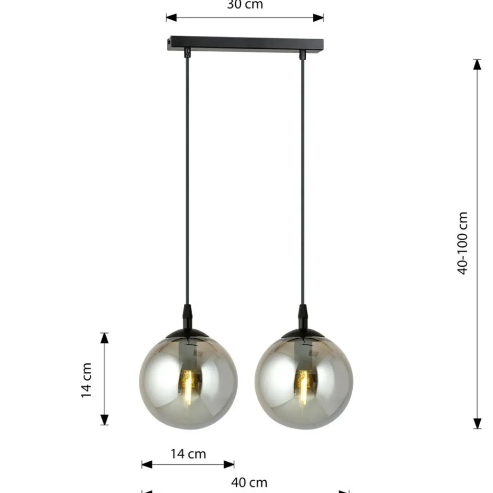 Sklep Kaja Klasyczna lampa wisząca idealna do salonu 712/2 | Kaja Oświetlenie New
