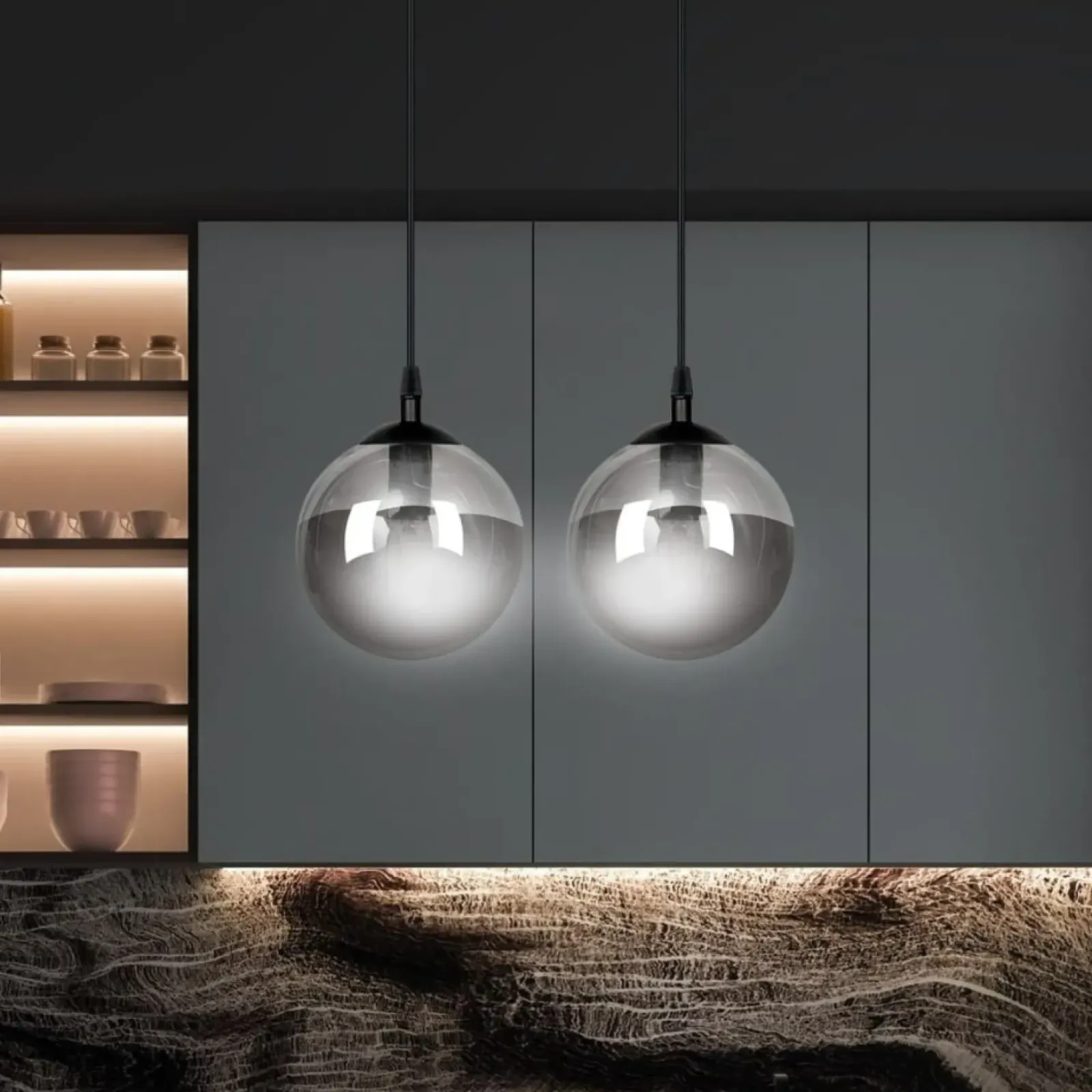 Sklep Kaja Klasyczna lampa wisząca idealna do salonu 712/2 | Kaja Oświetlenie New