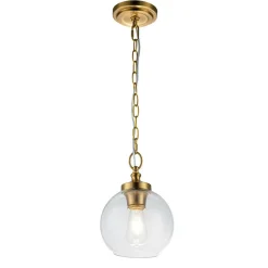 Sklep Kaja Klasyczna lampa wisząca, mosiądz FE-TABBY-P-S-BB z serii TABBY* Randole Tradycyjne