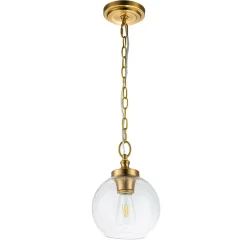 Sklep Kaja Klasyczna lampa wisząca, mosiądz FE-TABBY-P-S-BB z serii TABBY* Randole Tradycyjne