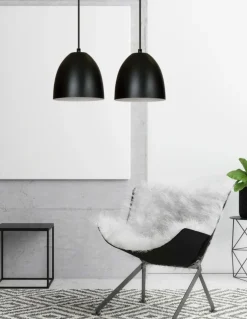 Sklep Kaja Klasyczna lampa wisząca z 2 czarnymi kloszami 391/2 | Kaja Oświetlenie Best Sale