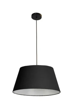 Sklep Kaja Klasyczna lampa wisząca z czarno-białym abażurem AZ1392 OLAV | Kaja czarny Shop