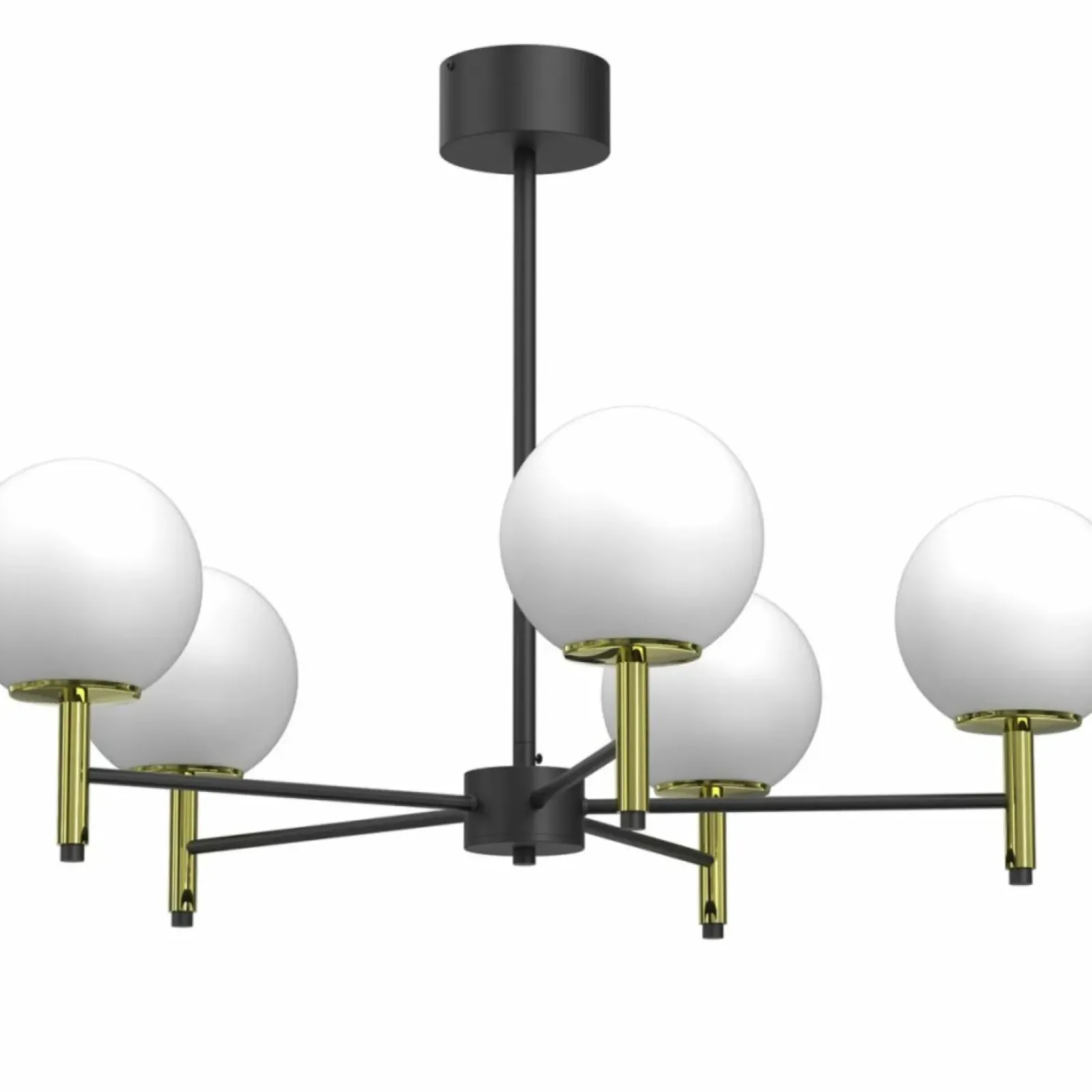 Sklep Kaja Klasyczna lampa wisząca z białymi kulami LX 1654 AWINION | Kaja Sale