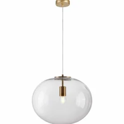 Sklep Kaja Klasyczna lampa wisząca z owalnym kloszem ML0343 CAMPANIA | Kaja Store