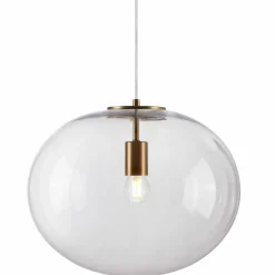 Sklep Kaja Klasyczna lampa wisząca z owalnym kloszem ML0343 CAMPANIA | Kaja Store