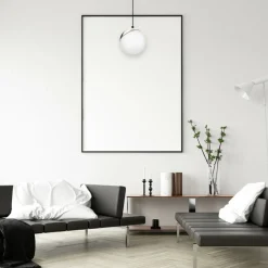 Sklep Kaja Klasyczna lampa wisząca z mlecznym kloszem MLP4673 z serii SFERA | Kaja Oświetle Discount