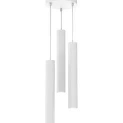 Sklep Kaja Klasyczna lampa wisząca z tubami GU10 MLP8800 HUDSON WHITE | Kaja Best Sale