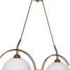 Sklep Kaja Klasyczna lampa wisząca z kloszami O1482 BR FLEX | Kaja Oświetlenie Discount