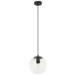 Sklep Kaja Klasyczna lampa wisząca z kloszem PND-58867-1S-BK z serii SARPO New