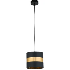 Sklep Kaja Klasyczna lampa wisząca z czarnym abażurem TK 4384 z serii PARIS Clearance