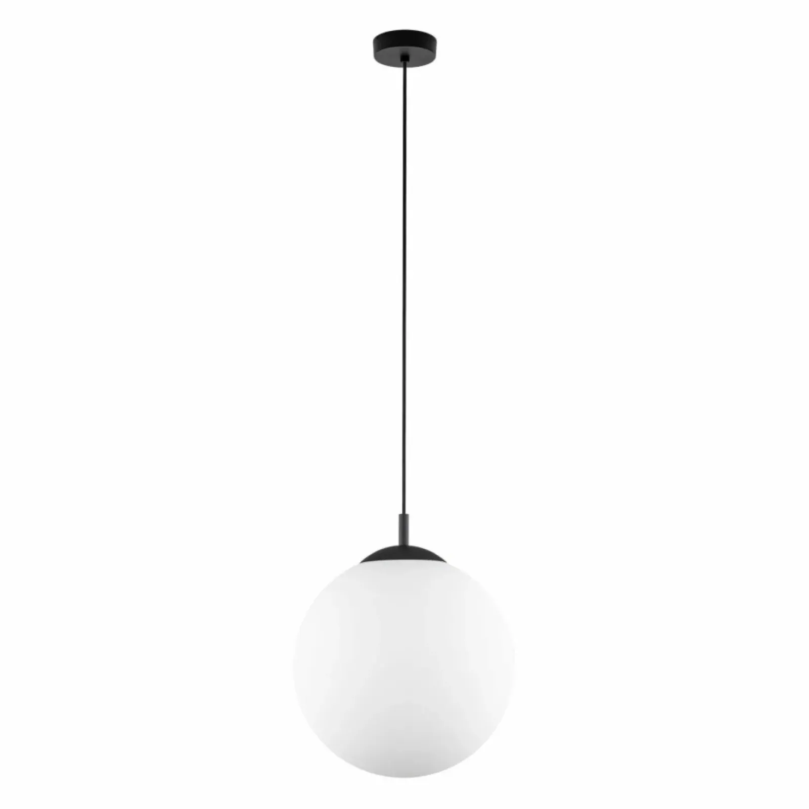 Sklep Kaja Klasyczna lampa wisząca z białą kulą ⌀35cm TK 5671 ESME WHITE | Kaja Hot