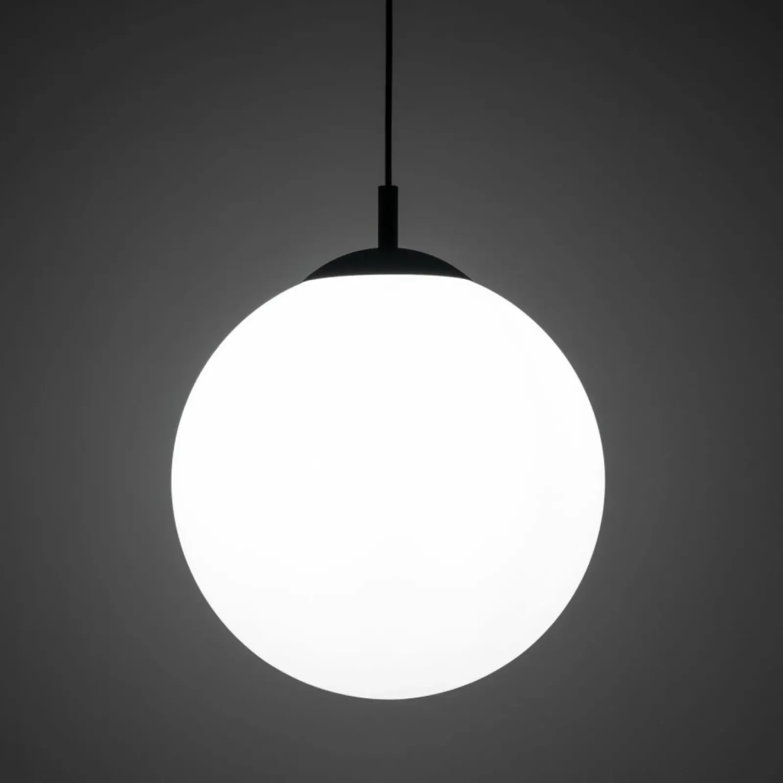 Sklep Kaja Klasyczna lampa wisząca z białą kulą ⌀35cm TK 5671 ESME WHITE | Kaja Hot