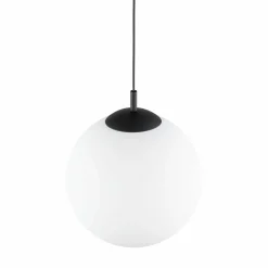 Sklep Kaja Klasyczna lampa wisząca z białą kulą ⌀35cm TK 5671 ESME WHITE | Kaja Hot