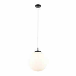 Sklep Kaja Klasyczna lampa wisząca z białą kulą ⌀35cm TK 5671 ESME WHITE | Kaja Hot
