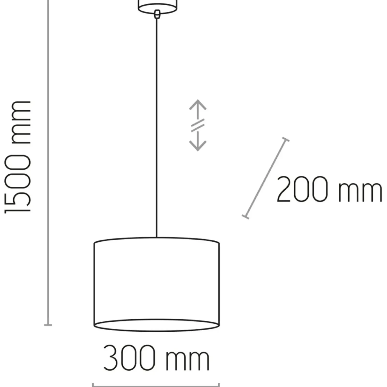Sklep Kaja Klasyczna lampa wisząca z jutowym abażurem TK 6580 JUTA | Kaja Cheap