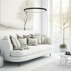 Sklep Kaja Klasyczna, ledowa lampa wisząca obręcz ML7939 ROTONDA | Kaja Best