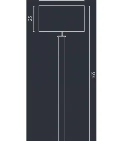 Sklep Kaja Klasyczna, srebrna lampa podłogowa z abażurem 67549 NODO | Kaja* Lampy Podłogowe Z Abażurem|Tradycyjne Lampy Podłogowe
