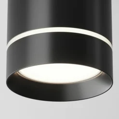 Sklep Kaja Klasyczna tuba na zwisie, lampa nad blat 4000K P085PL-12W4K-B ORLO czarny New