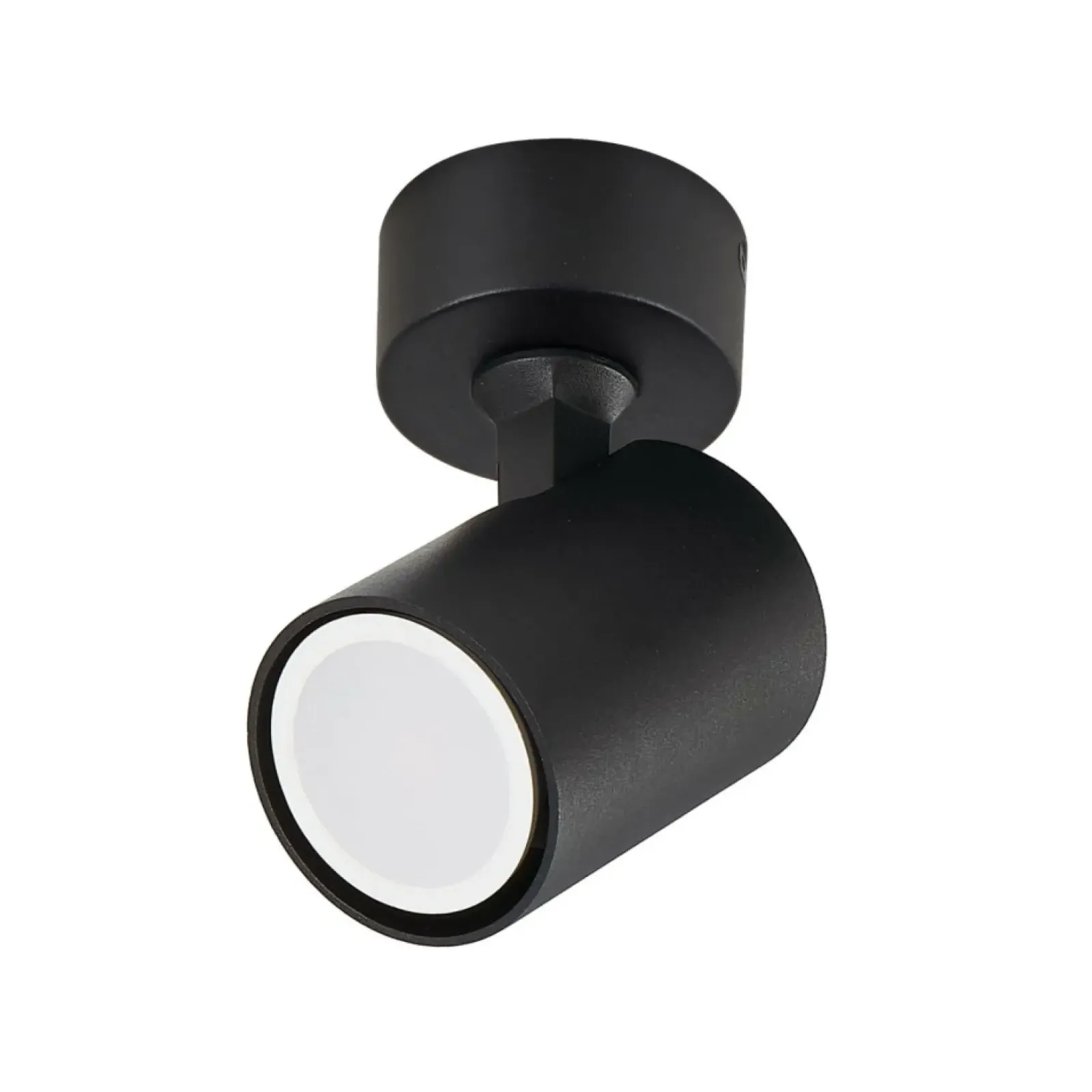 Sklep Kaja Klasyczny, czarny, regulowany reflektor LP-731/1W BK SNOW | Kaja Discount