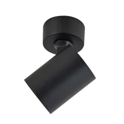 Sklep Kaja Klasyczny, czarny, regulowany reflektor LP-731/1W BK SNOW | Kaja Discount