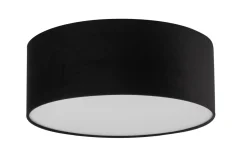 Sklep Kaja Klasyczny, czarny, zabudowany plafon ⌀40cm SIG 40648 SOFT | Kaja* Plafony Klasyczne|Plafony Nowoczesne
