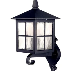 Sklep Kaja Klasyczny kinkiet elewacyjny, na E27 BL17-BLACK z serii WINCHESTER* Kinkiety Ogrodowe