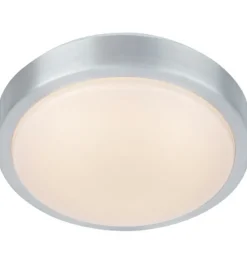 Sklep Kaja Klasyczny plafon aluminiowa oprawa i klosz 105957 | Kaja Oświetlenie* Lampy Led|Plafony Klasyczne