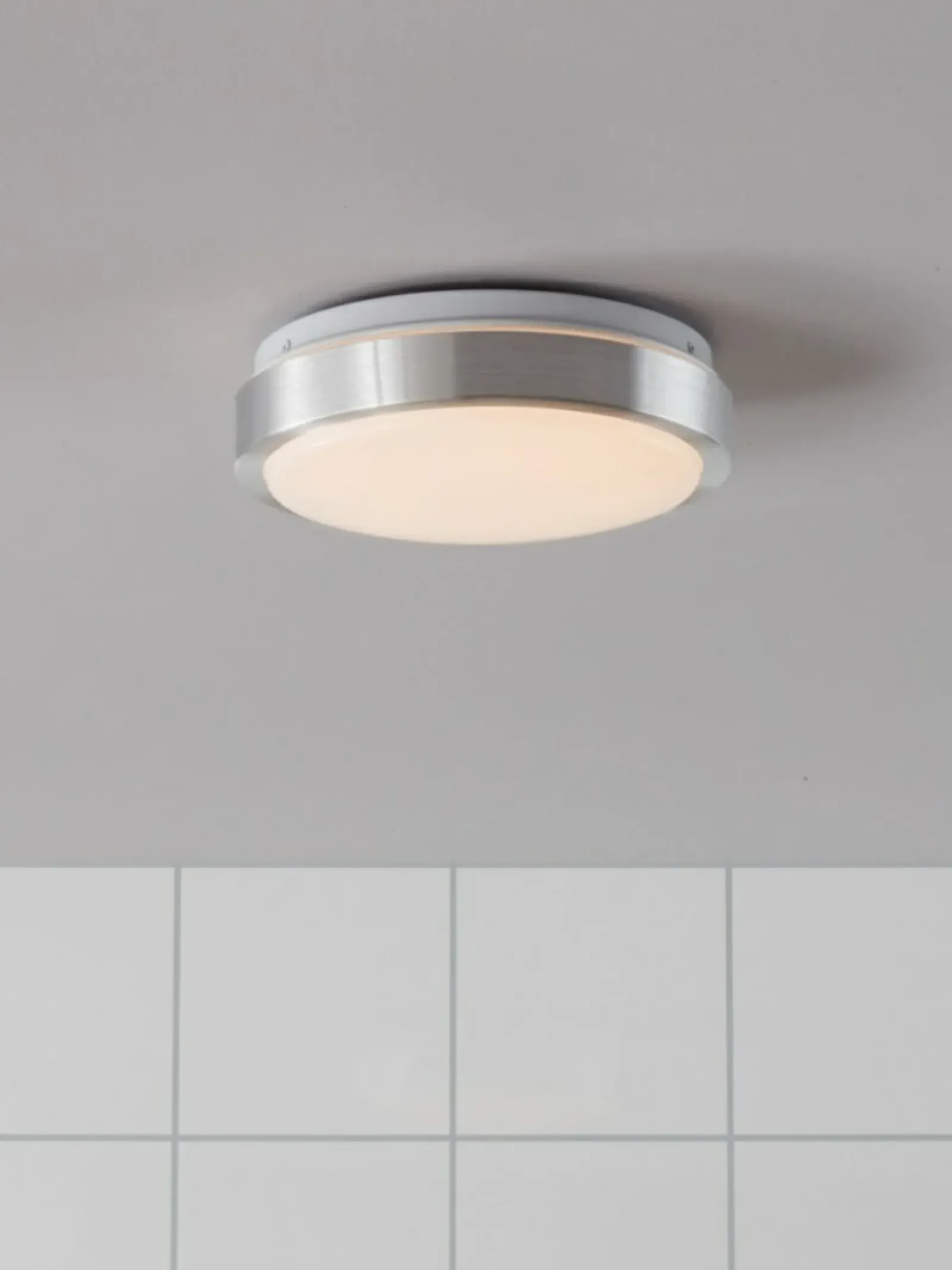 Sklep Kaja Klasyczny plafon aluminiowa oprawa i klosz 105957 | Kaja Oświetlenie* Lampy Led|Plafony Klasyczne
