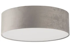 Sklep Kaja Klasyczny plafon z szarym abażurem ⌀50cm SIG 40654 SOFT | Kaja* Plafony Klasyczne|Plafony Nowoczesne